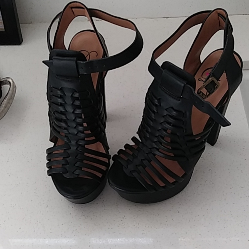 Black heels